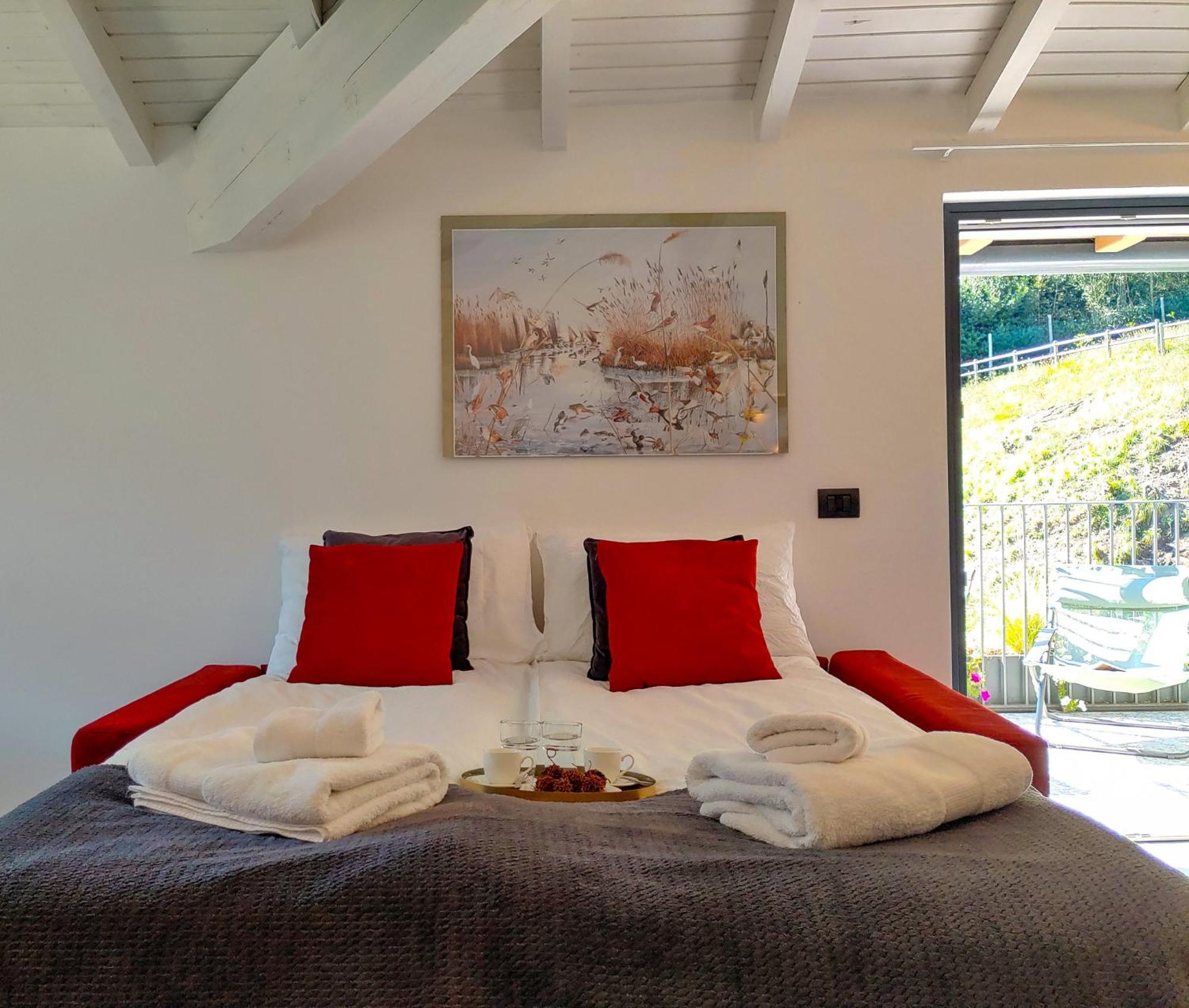 Dascio Silence Ferienwohnung Mit Panorama Balkon Exteriör bild