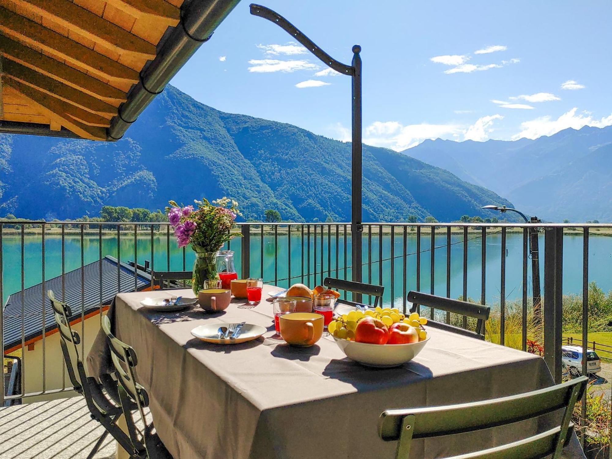 Dascio Silence Ferienwohnung Mit Panorama Balkon Exteriör bild